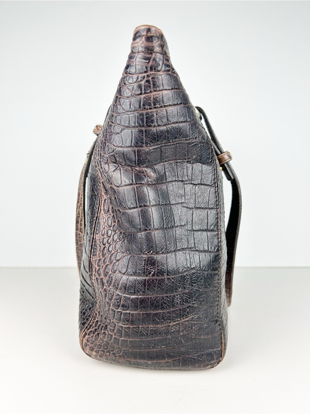 Brahmin Medium Asher Tote Toasted Barley Melbourne Brown Tan Leather Bag Purse - Picture 5 of 16